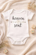 Heaven Sent baby onesie.